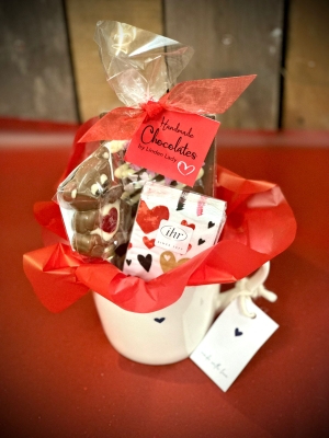 Valentine's mug & chocolate gift