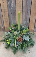 Christmas Dinner Candle Arrangement